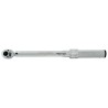 Bahco Click Torque Wrench, 60 to 300 Nm Torque Range, 1/2 in Square Drive, Chrome Finish, 457mm Overall Length 7455-300