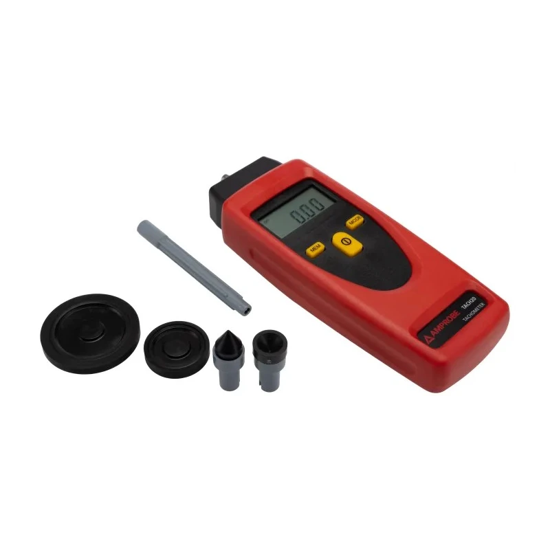 Amprobe Tachometer Best Accuracy ±0.02% + 1 Digit LCD Display 99999rpm TACH20