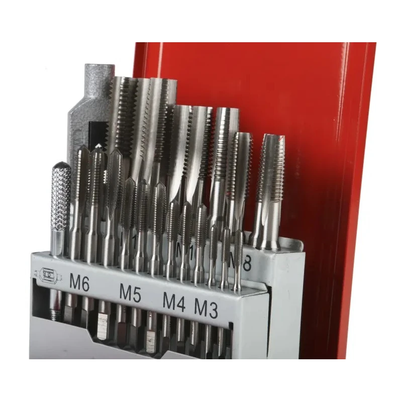 RS PRO Tap Set, M3 To M12 Thread, Metric Standard, Hand Tap, HSS Material, 22 Pieces 668-1119