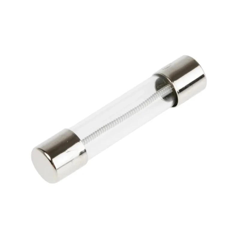 RS PRO 2A T Glass Cartridge Fuse 6.3 x 32 mm, 250V AC, Time Delay, Low Breaking Capacity 668-6079