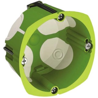 Schneider Electric Multifix Air Green Polypropylene Junction Box, IP20, 1 Gang 71mm x 39mm x 71mm IMT35001