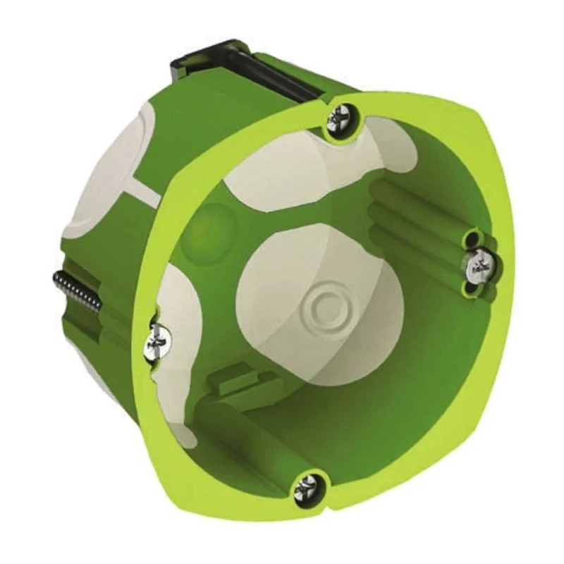 Schneider Electric Multifix Air Green Polypropylene Junction Box, IP20, 1 Gang 71mm x 39mm x 71mm IMT35001