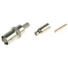 TE Connectivity BNC Series Coaxial Connector Cable Female BNC 50 Ω Straight Body Crimp 5-1634511-1