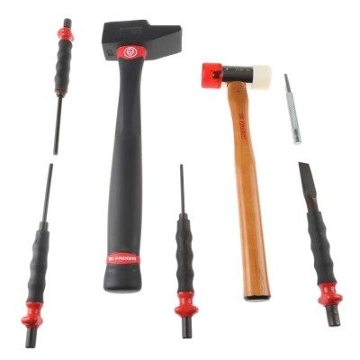 Facom 7 Piece Maintenance Kit Tool Kit with Foam Inlay MODM.MI6PB