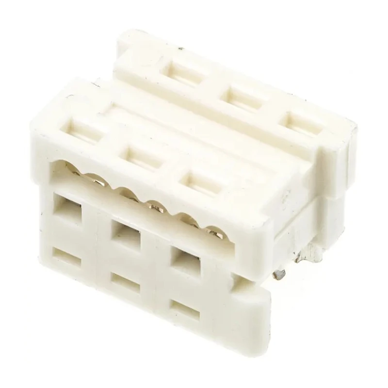 Molex 6-Way IDC Connector Female for Cable, 2 Row, 1.2A Current, 250V AC, Model 90327-0357