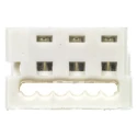 Molex 6-Way IDC Connector Female for Cable, 2 Row, 1.2A Current, 250V AC, Model 90327-0357