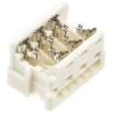 Molex 6-Way IDC Connector Female for Cable, 2 Row, 1.2A Current, 250V AC, Model 90327-0357