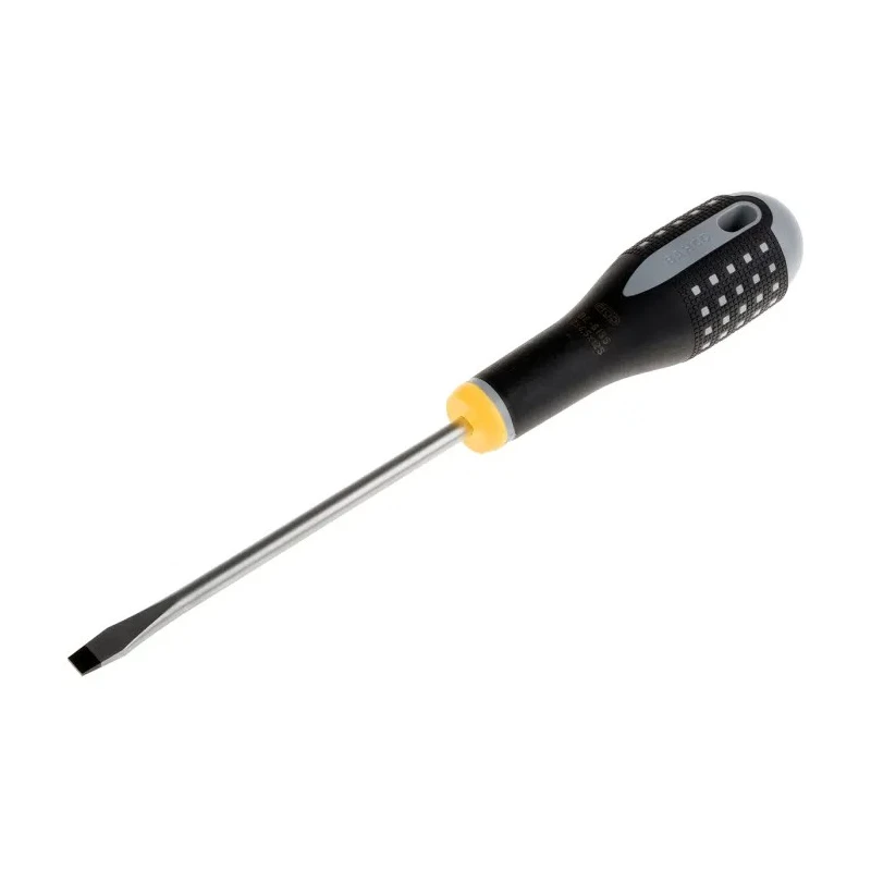 Bahco Standard Screwdriver, 125 mm Blade, 247 mm Overall Length, Insulated, Bi-Material Handle BE-8155
