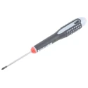 Bahco Standard Screwdriver PH0 Tip, 60 mm Blade Length, 163 mm Overall Length, Bi-Material Handle BE-8600