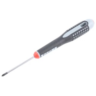 Bahco Standard Screwdriver PH0 Tip, 60 mm Blade Length, 163 mm Overall Length, Bi-Material Handle BE-8600