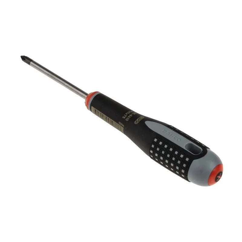 Bahco Standard Screwdriver PH1 Tip, 75 mm Alloy Steel Blade, 197 mm Overall Length BE-8610