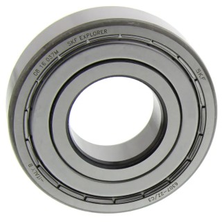 SKF Single Row Deep Groove Ball Bearing 35 mm Inside Diameter, 80 mm Outside Diameter, 21 mm Race Width 6307-2Z/C3