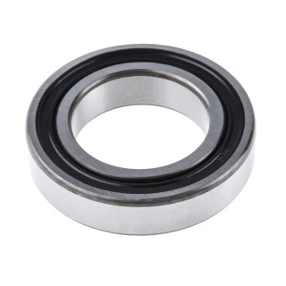 SKF Single Row Deep Groove Ball Bearing 40 mm ID, 68 mm OD, 15 mm Width, Sealed with Sheet Metal Cage 6008-2RS1/C3
