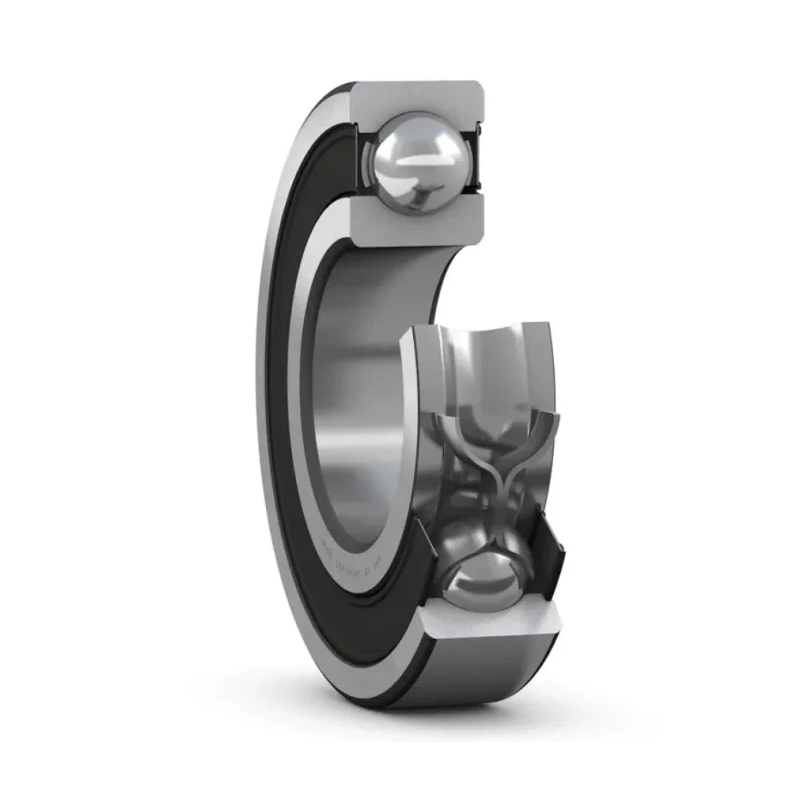 SKF Single Row Deep Groove Ball Bearing 40 mm ID, 68 mm OD, 15 mm Width, Sealed with Sheet Metal Cage 6008-2RS1/C3