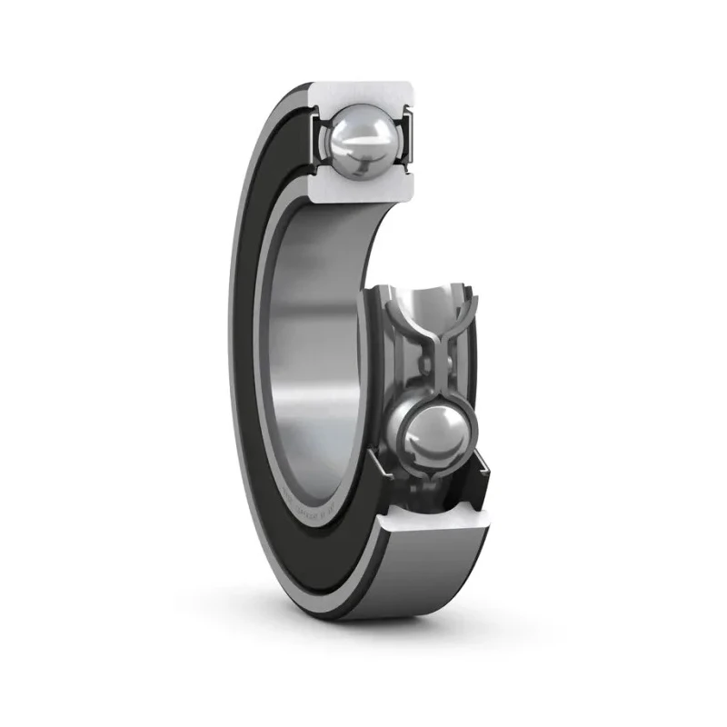 SKF Single Row Deep Groove Ball Bearing 17 mm ID, 40 mm OD, 12 mm Race Width, Sealed Cage 6203-2RSH/C3
