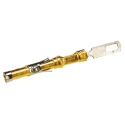 TE Connectivity Female Crimp Circular Connector Contact Contact Size 16 Wire Size 26AWG 250V 13A Brass Gold over 202237-7