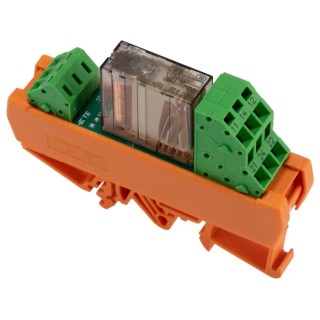 TE Connectivity DIN Rail Force Guided Relay 24V dc Coil Voltage 2-Pole DPDT SR2ZY024