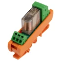 TE Connectivity DIN Rail Force Guided Relay 24V dc Coil Voltage 2-Pole DPDT SR2ZY024