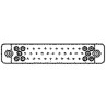 TE Connectivity M Series Female Connector Housing 4 mm Pitch 34 Way 8 Row Straight 926500-1