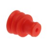 TE Connectivity Superseal Female Seal Plug Plug-In Connector Silicone Housing Red 6.3 x 6.3 x 7.8 mm 282081-1