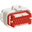 TE Connectivity Ampseal Male Automotive Connector 4 mm Pitch 23 Way 3 Row Straight 770680-2