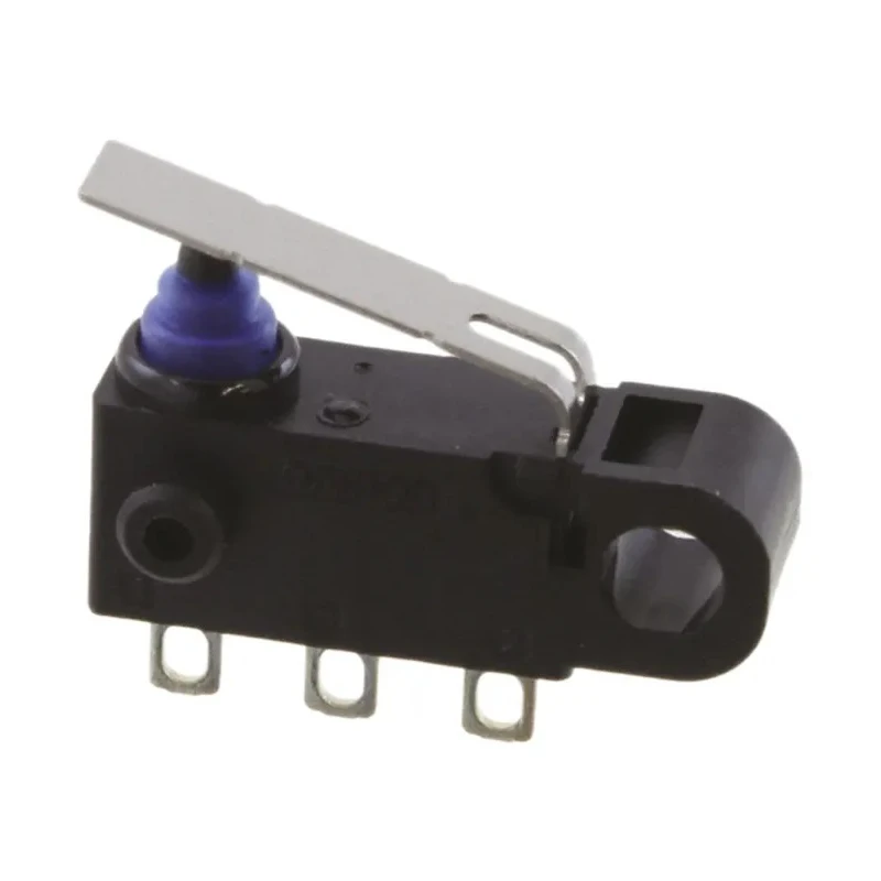 Omron Leaf Lever Micro Switch, Solder Terminal, 2A Contact Current, SPDT, IP67 Sealed Ultra Subminiature D2HW-C261H