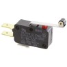 Omron Roller Lever Micro Switch, Solder Terminal, 16A Contact Current, 250 V AC, SPCO, IP40 V-166-1A5
