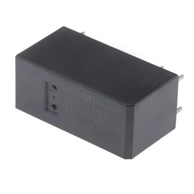Omron PCB Power Relay, 48V DC Coil, 16A Switching Current, SPST Contact Configuration G2RL-1A4-E DC48