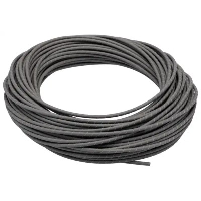 HellermannTyton Spiral Cable Wrap Polyolefin Grey 3.2 mm Cable Diameter 30m Length 901-10016