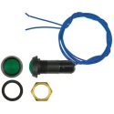 ITW Switches 59 Series Miniature Push Button Switch Momentary Panel 13.6 mm Cutout SPST Clear LED IP67 125V 59-533