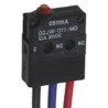 Omron Aratas Pin Plunger Micro Switch, Pre-Wired Terminal, 100mA, 600 V AC, 30 V DC, SPDT, IP67 D2JW-011-MD