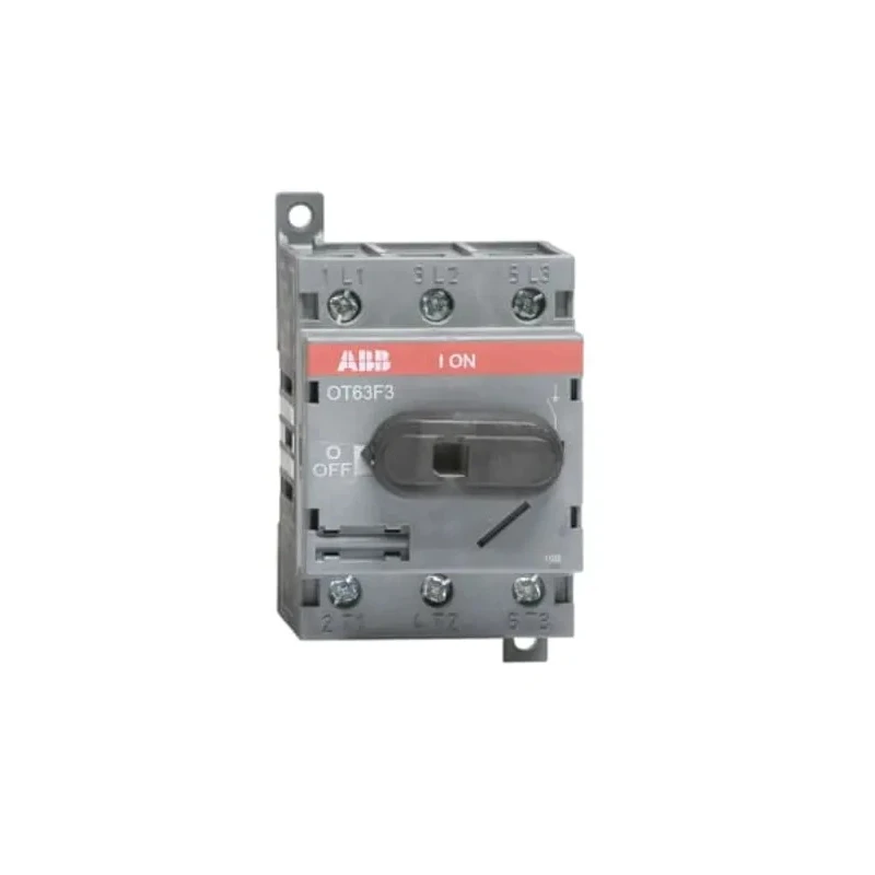 ABB 3-Pole Base Isolator Switch IP20, 63A, 560 kW OT63F3 1SCA105332R1001