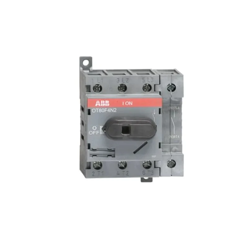 ABB 4-Pole Base Isolator Switch IP20, 80A, 560kW, 3 Phase, Screw Terminal, OT Series OT80F4N2 1SCA105413R1001