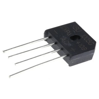 Taiwan Semiconductor Bridge Rectifier 600 V 200 A 4-Pin Single KBU1005G