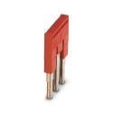 Phoenix Contact Jumper Bar Accessory for CLIPLINE Series Terminal Blocks 24A Red Copper FBS 3-5 3030174