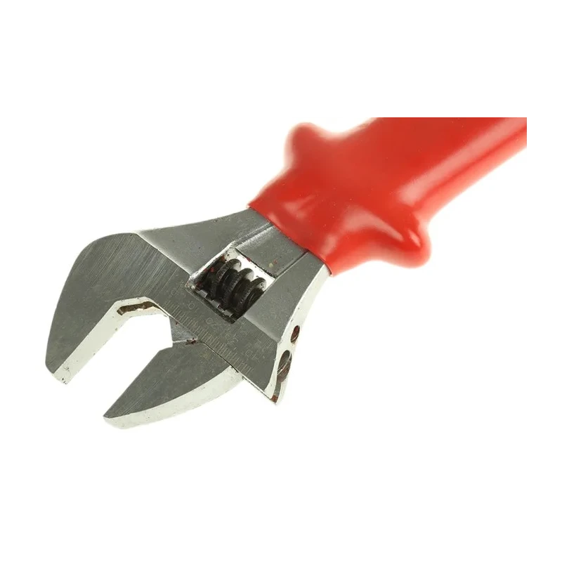 Bahco Adjustable Spanner 43 mm Jaw Capacity 390mm Overall Length Insulated Handle VDE 1000V Approved 8074V