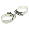 RS PRO Stainless Steel Zinc Plated Steel Bolt Head Bolt Drive Hose & Jubilee Clip 20mm Width 59mm-63mm ID 265-0225