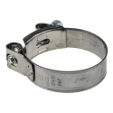 RS PRO Stainless Steel Zinc Plated Steel Bolt Head Bolt Drive Hose & Jubilee Clip 20mm Width 59mm-63mm ID 265-0225