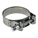 RS PRO Stainless Steel Zinc Plated Steel Bolt Head Bolt Drive Hose & Jubilee Clip 20mm Width 59mm-63mm ID 265-0225