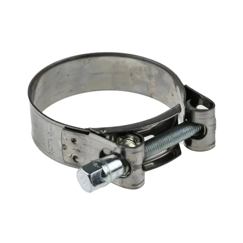 RS PRO Stainless Steel Zinc Plated Steel Bolt Head Bolt Drive Hose & Jubilee Clip 20mm Width 59mm-63mm ID 265-0225