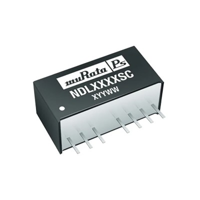 Murata Power Solutions Regulated Isolated DC/DC Converter SIP8 Module 1 kV Isolation 5V Output 1 W 18-36V Input NDL2405SC