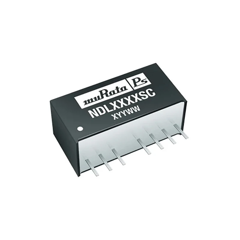 Murata Power Solutions Regulated Isolated DC/DC Converter SIP8 Module 1 kV Isolation 5V Output 1 W 18-36V Input NDL2405SC