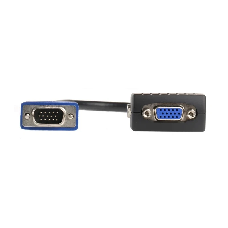 NewLink 2 Port 1 Input 2 Output VGA Splitter with HDMI Audio 2048 x 1536 Pixel NLVGA-2A
