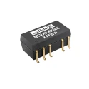 Murata Power Solutions NTV 1W Dual Output Unregulated Isolated Surface Mount DC/DC Converter, 5V DC Output, 4.5 NTV0505MC