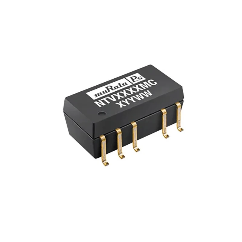 Murata Power Solutions NTV 1W Dual Output Unregulated Isolated Surface Mount DC/DC Converter, 5V DC Output, 4.5 NTV0505MC