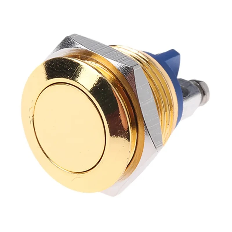 EOZ R Series Momentary Push Button Switch, Panel Mount, 16.2 mm Cutout, SPST, IP65, 48 V dc 250 V ac R16FFGSTAG