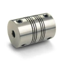 Ruland Stainless Steel Flexible Shaft Coupler 38.1 mm Outside Diameter 14 mm Bore Size 57.15 mm Length FSMR38-14-14-SS