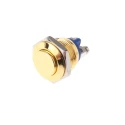 EOZ R Series Panel Mount Momentary Push Button Switch 16.2 mm Cutout, SPST, IP65, 48 V dc 250 V ac R16FRGSTAG