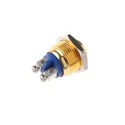 EOZ R Series Panel Mount Momentary Push Button Switch 16.2 mm Cutout, SPST, IP65, 48 V dc 250 V ac R16FRGSTAG