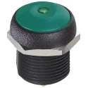 APEM IR Series Illuminated Momentary Push Button Switch Panel Mount 14.8 mm Cutout SPST Green LED IP67 48V dc IRR3S432LOG